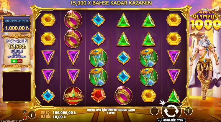 MersoBahis Gates Of Olympus 1000